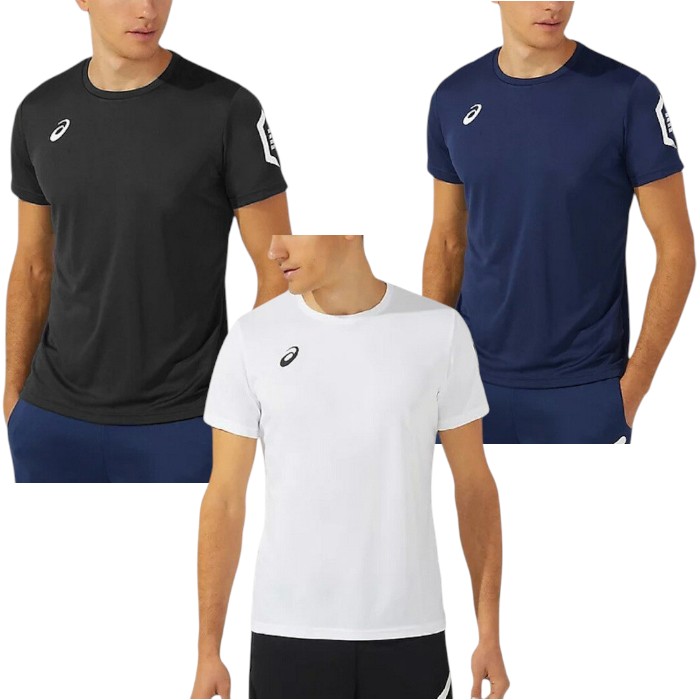 【楽天市場】【送料無料】アシックス ASICS 2031D729 ドライ半袖シャツ(リサイクル素材) 半袖 Tシャツ シャツ メンズ 吸汗
