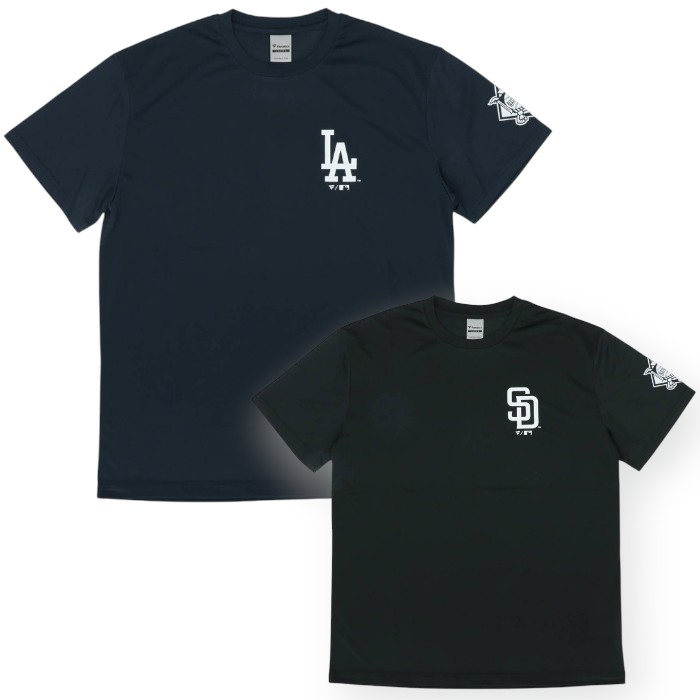 【送料無料】Fanatics ファナティクス 【メンズ】MLB ショルダーリーグロゴ ドライ半袖Tシャツ ML0125SS01 ロサンゼルスドジャース MLB SHOULDER LEAGUE LOGO　野球ウェア 半袖Tシャツ MLB SHOULDER リーグ ロゴT ML0125SS0001　ML01-25SS-0001　パドレス