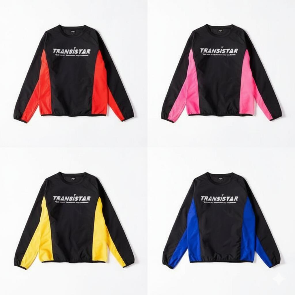 【貨物輸送無料】 トランジスタ メンズ レディス ハンドボール ウォームアップシャツ HB Piste Shirts HB24AT03 TRANSISTAR