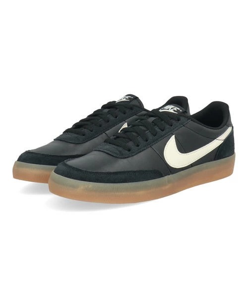 【貨物輸送無料】NIKE ナイキ W KILLSHOT 2 なめし革スニーカー ロープロファイル ウィメンズキルショット2 FZ5630-001 黒いこと/セイル/チュインガム黄色  シューズ 靴 スニーカー 置き目とり捨てる