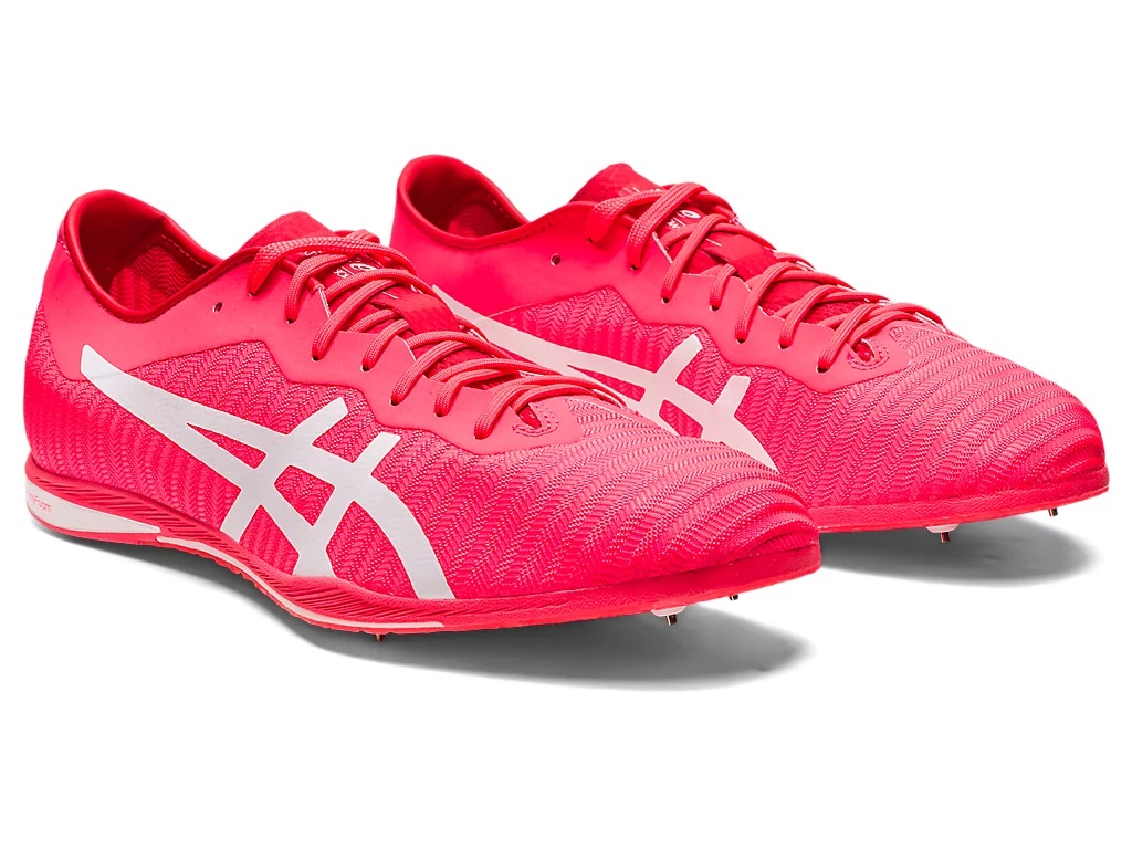 【貨物輸送無料】asics (アシックス) COSMORACER LD 2 全ての存在レーサー 中長距離専用スパイク DivaPink/White オールウェザートラック専用 1093A143.702