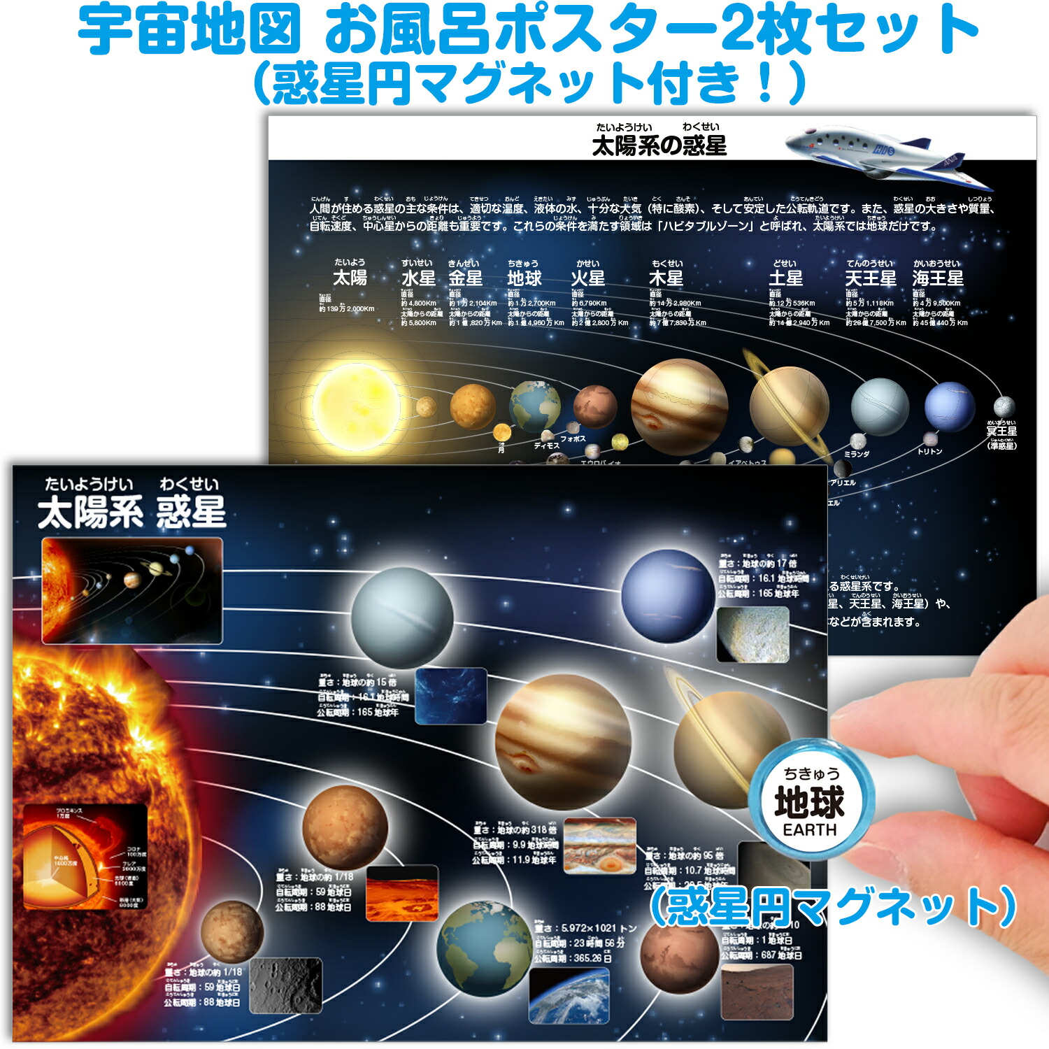 楽天市場】惑星お風呂ポスター地球 星座表 太陽系 宇宙地図 惑星 宇宙