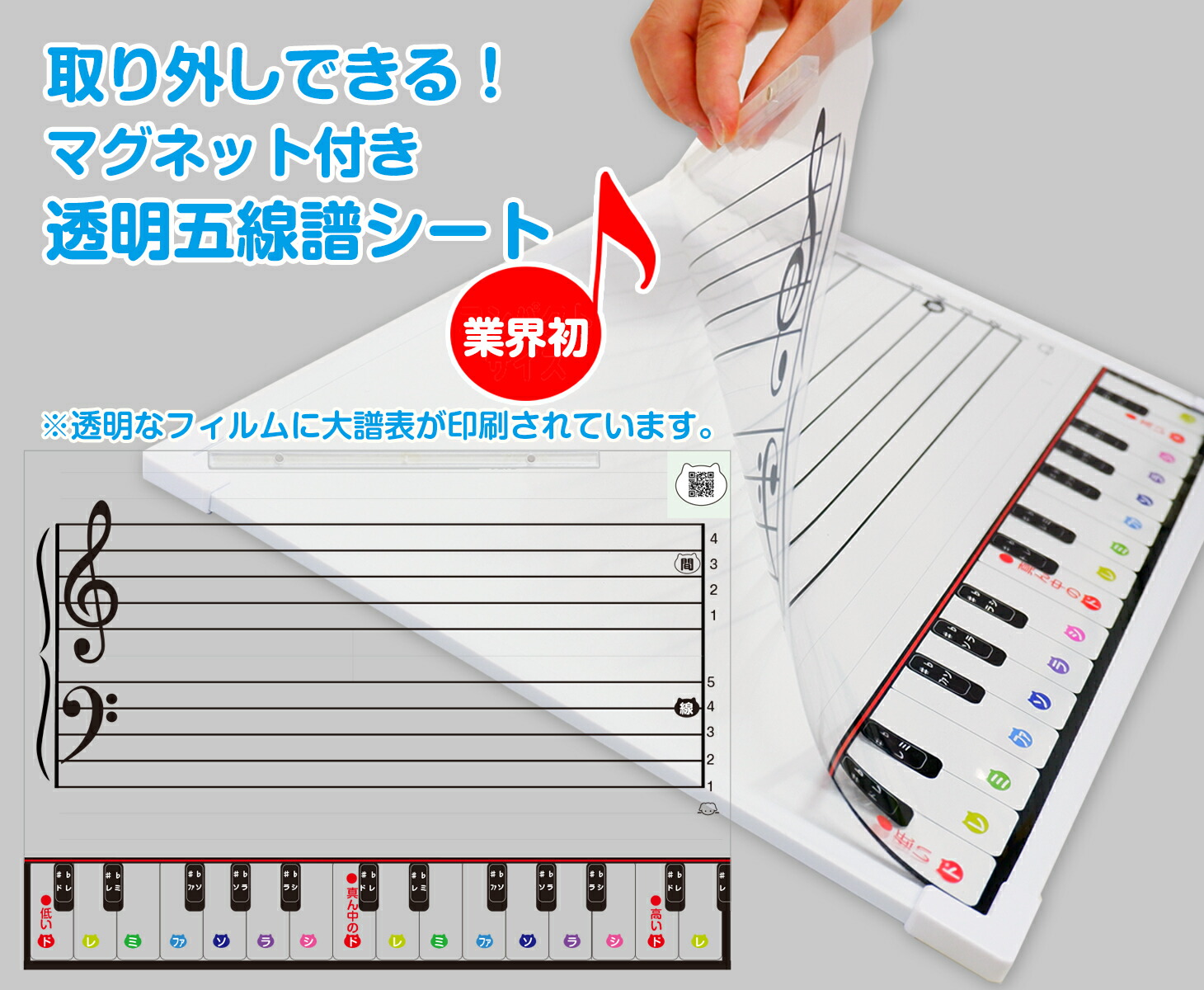 楽天市場】五線譜 ホワイトボード 中 五線譜ホワイトボード 五線ボード ピアノ教材 3歳〜 知育玩具 知育教材 音符マグネット 音符カード 音階  書き込み 動画 音楽 教材 音符磁石 初心者 独学 レッスン ピアノ : おんぷカードショップ
