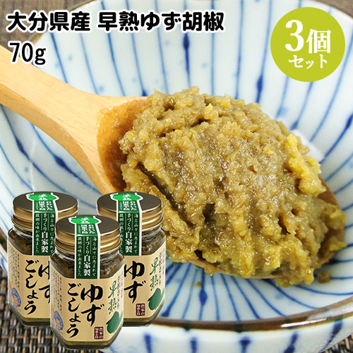 楽天市場】母の日 大分県産赤唐辛子使用 幸松さんちの旨辛ゆず胡椒 70g×3個セット 自家製 農家の手作り調味料 柚子胡椒 ゆきまつ加工【送料込】 :  おんせん県おおいた online shop