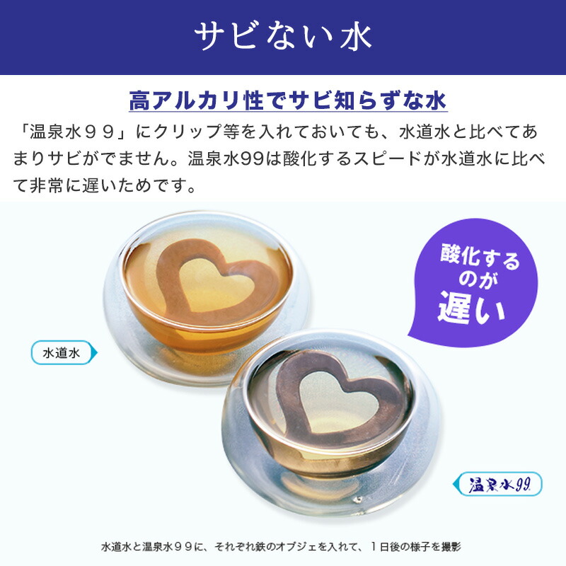 温泉水99(1.9Lペットボトル6本入)×2箱