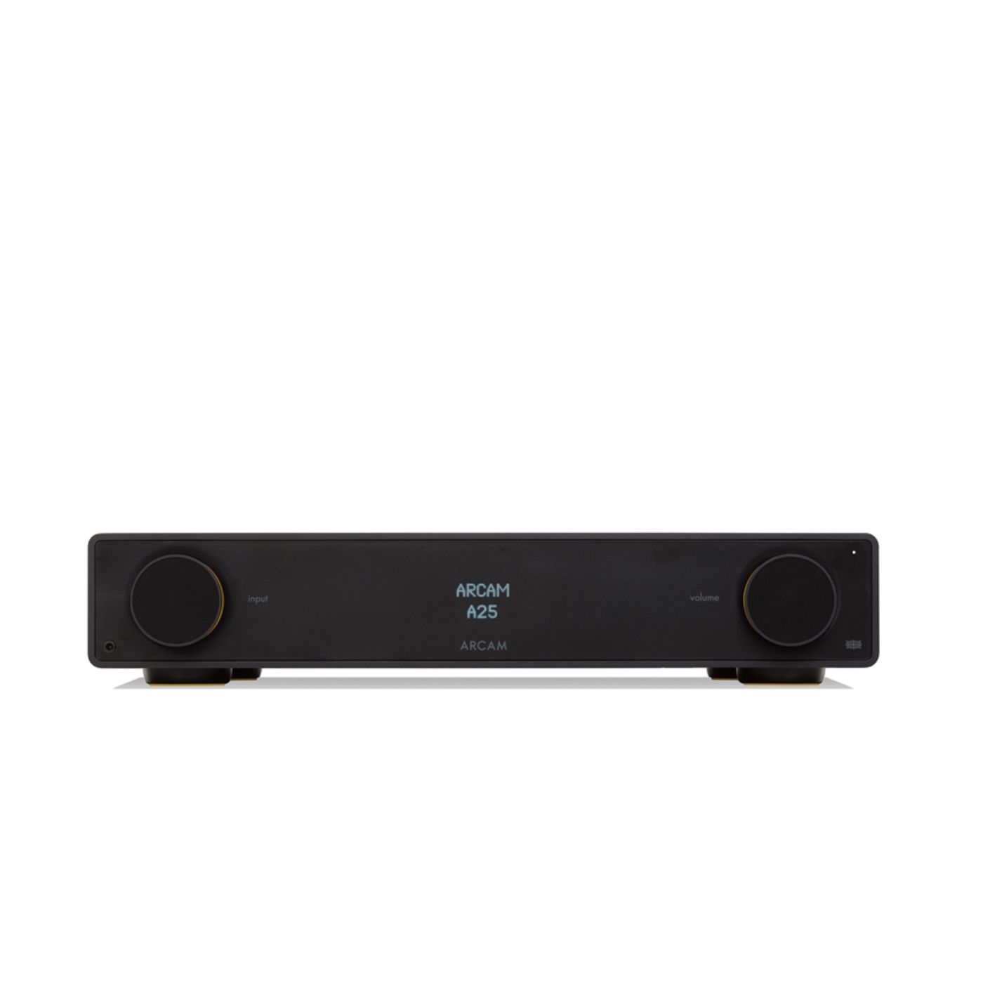 ARCAM_A25（ARCA25JN）インテグレーテッドアンプ ■デジタルインプット端子：光学的、同軸、USB-C、USB-A ■アナログインプット端子：アンバランス・伝達ルート（RCA）、MMフォノ ■Bluetooth 5.2 （aptX.Adaptive / AAC相応う）