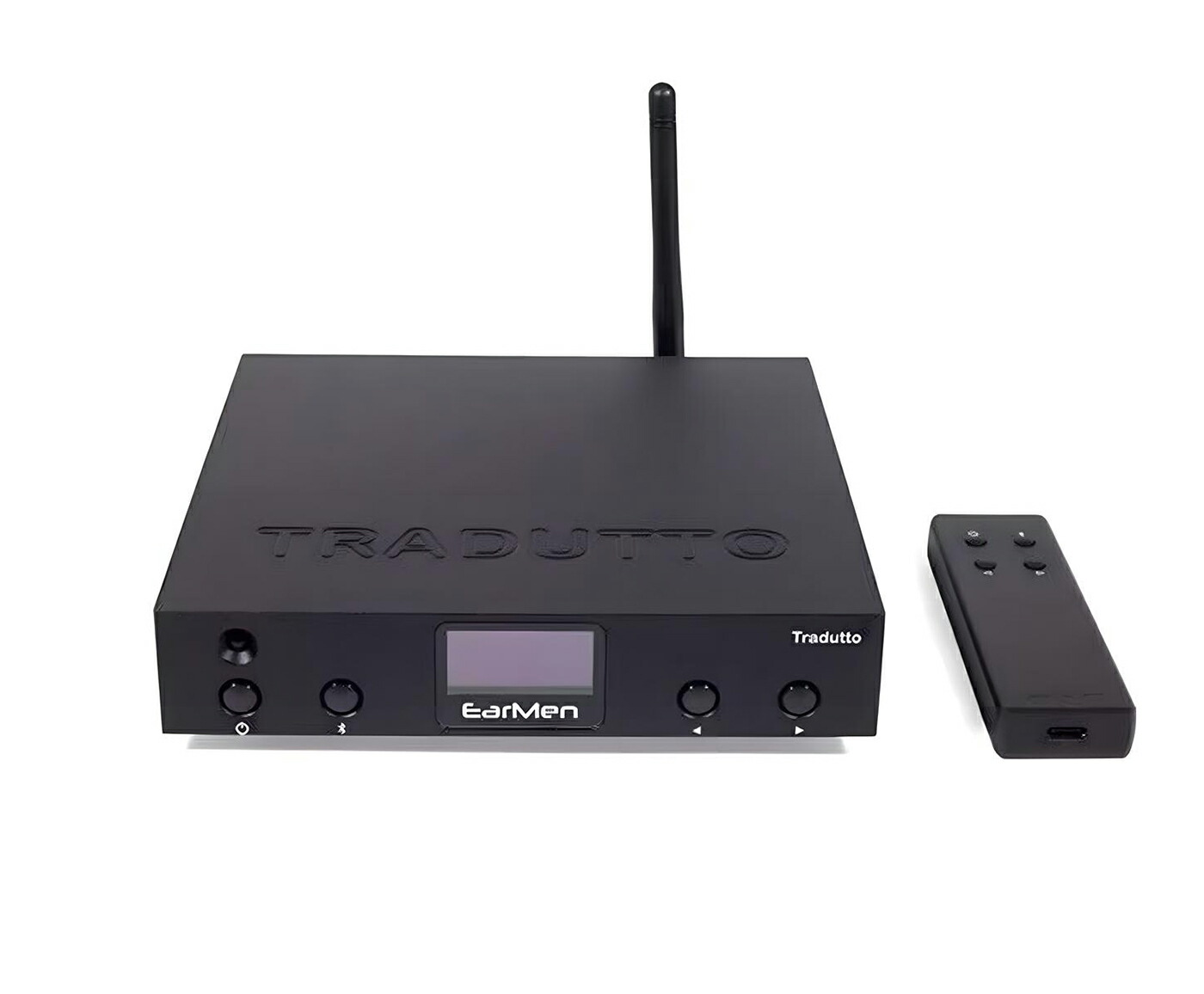 Tradutto【EarMen_イヤーメン】「アンプ内蔵USB DAC」USB-B、同軸デジタル、光TOSデジタル端子を搭載。強力なクアルコム QCC5124 フラッグシップ チップBluetooth接続【送料無料】