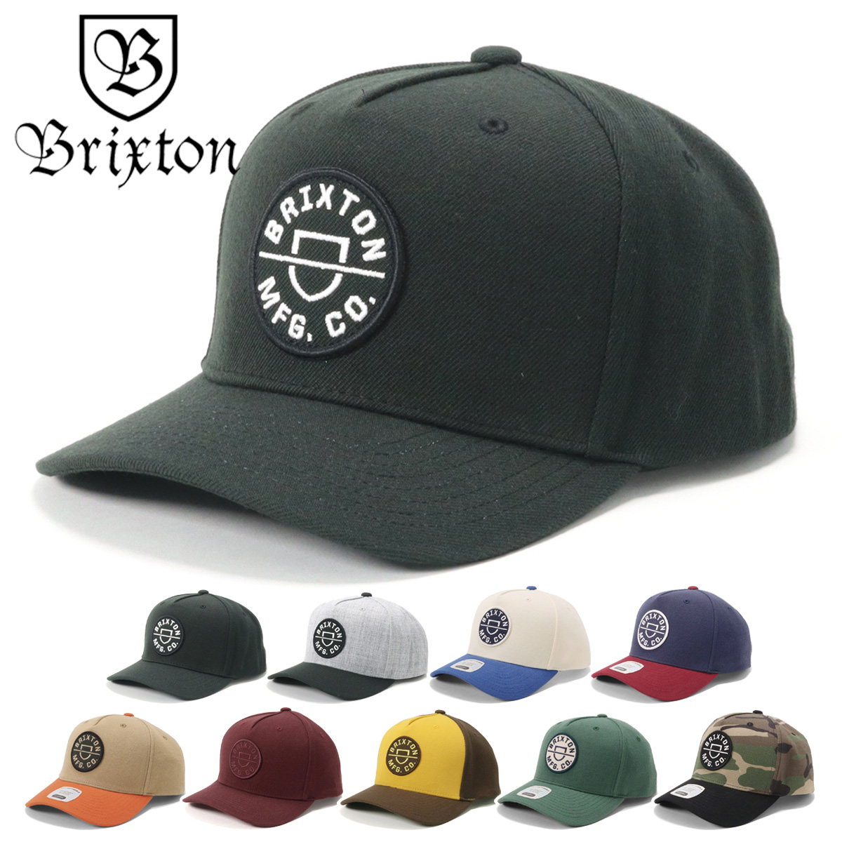楽天市場】ブリクストン キャップ BRIXTON CAP 帽子 ベースボール 