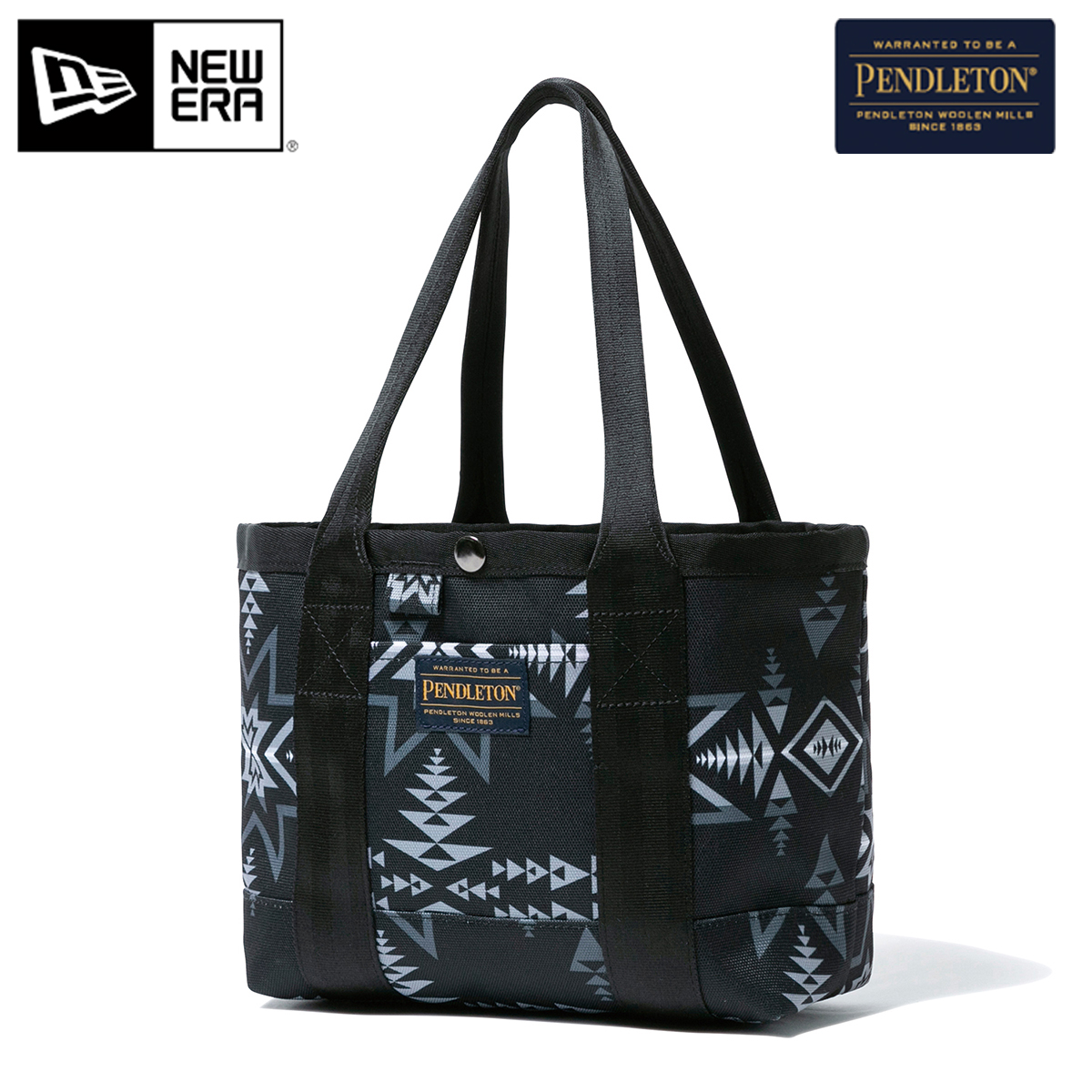 楽天市場 ニューエラ New Era Tote Bag Mini トートバッグ ミニ ペンドルトン Pendleton バッグ ブラック 黒 帽子屋ｏｎｓｐｏｔｚ