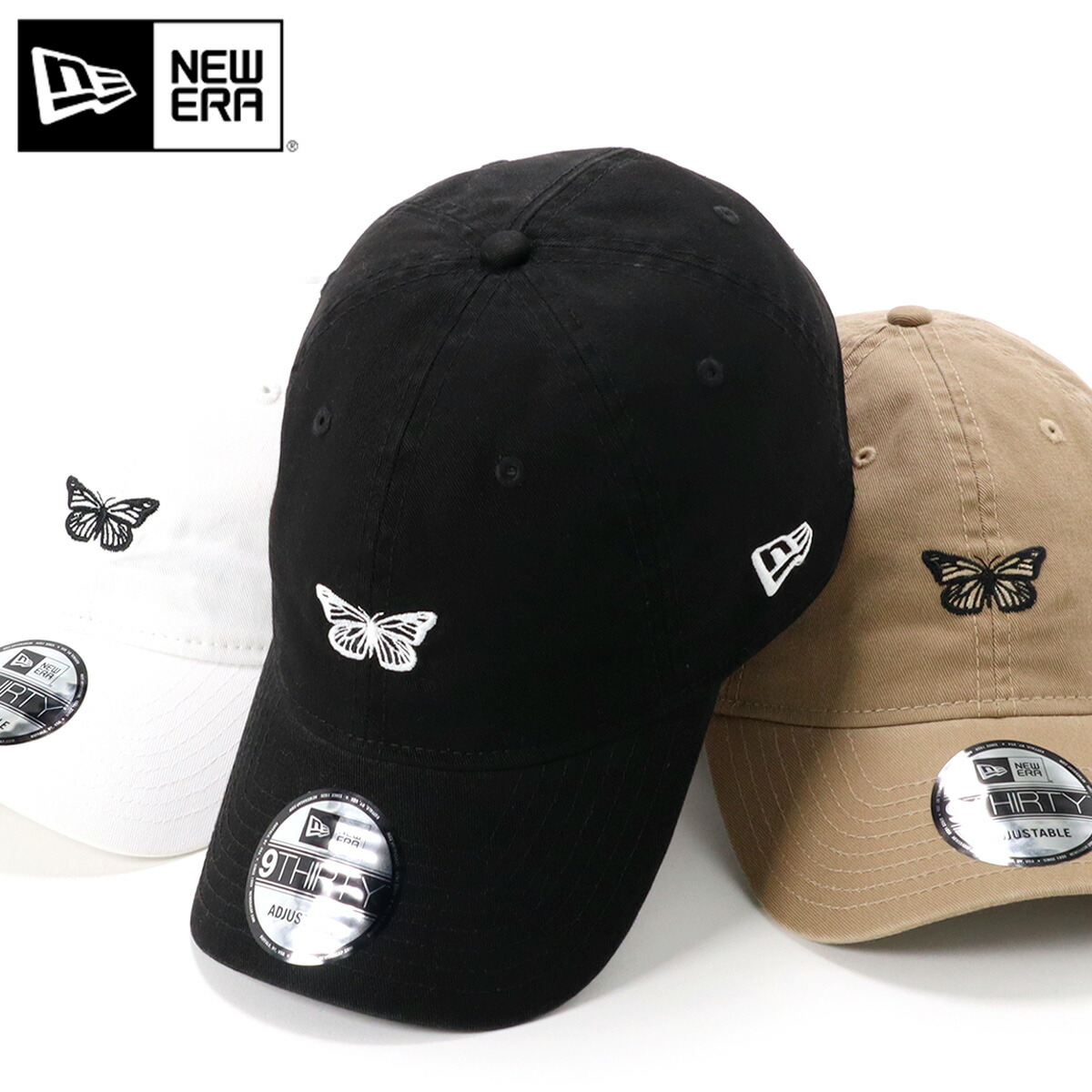 楽天市場 ニューエラ New Era 9thirty サイズ調整 Butterfly バタフライ 帽子屋ｏｎｓｐｏｔｚ