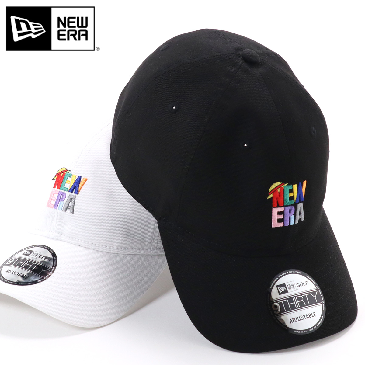 楽天市場 ニューエラ New Era Golf ゴルフ キャップ 9thirty サイズ調整 One Piece ワンピース 麦わらの一味ロゴ 帽子屋ｏｎｓｐｏｔｚ