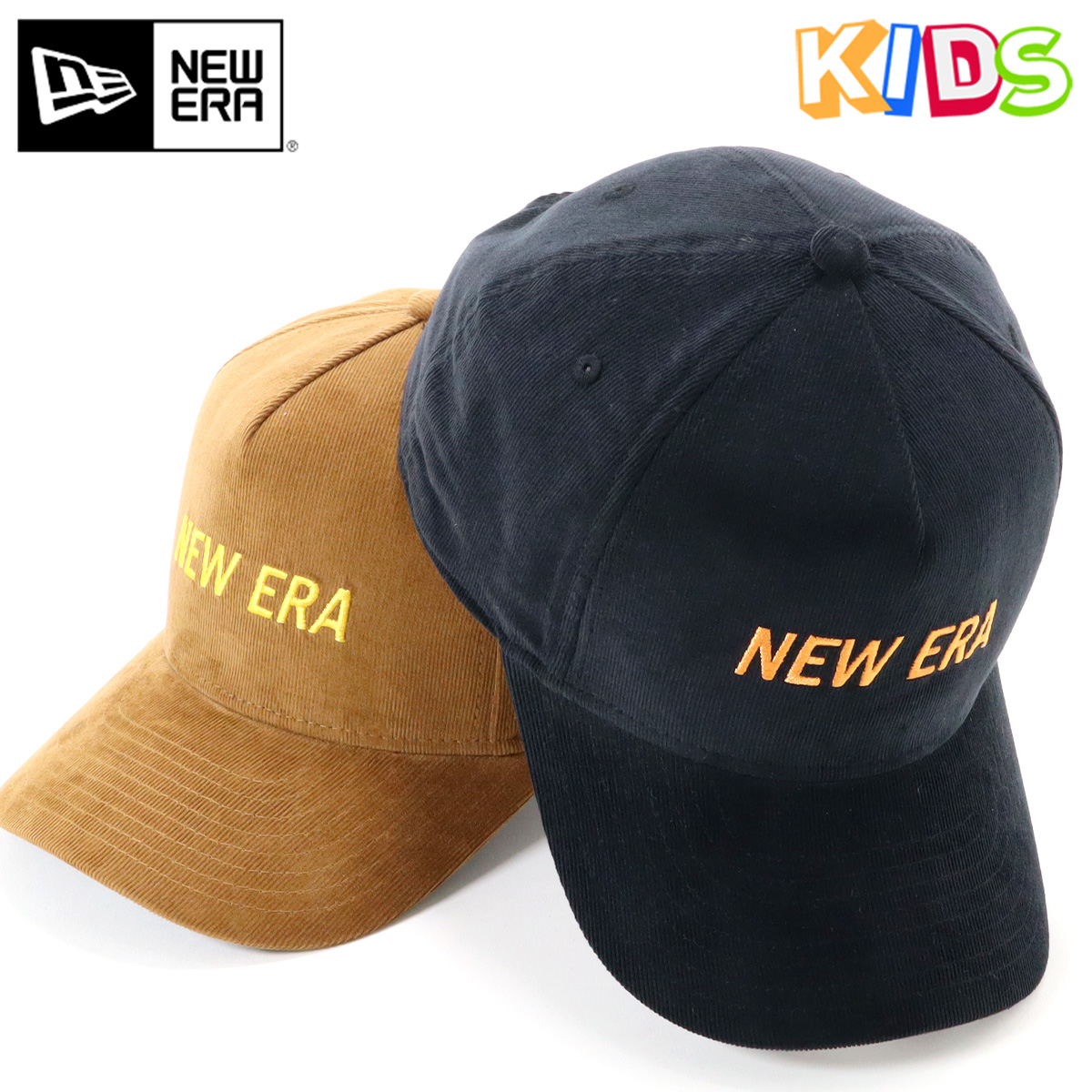 楽天市場 ニューエラ New Era キャップ 9forty A Frame Youth キッズ Kids Micro Corduroy マイクロコーデュロイ 帽子屋ｏｎｓｐｏｔｚ