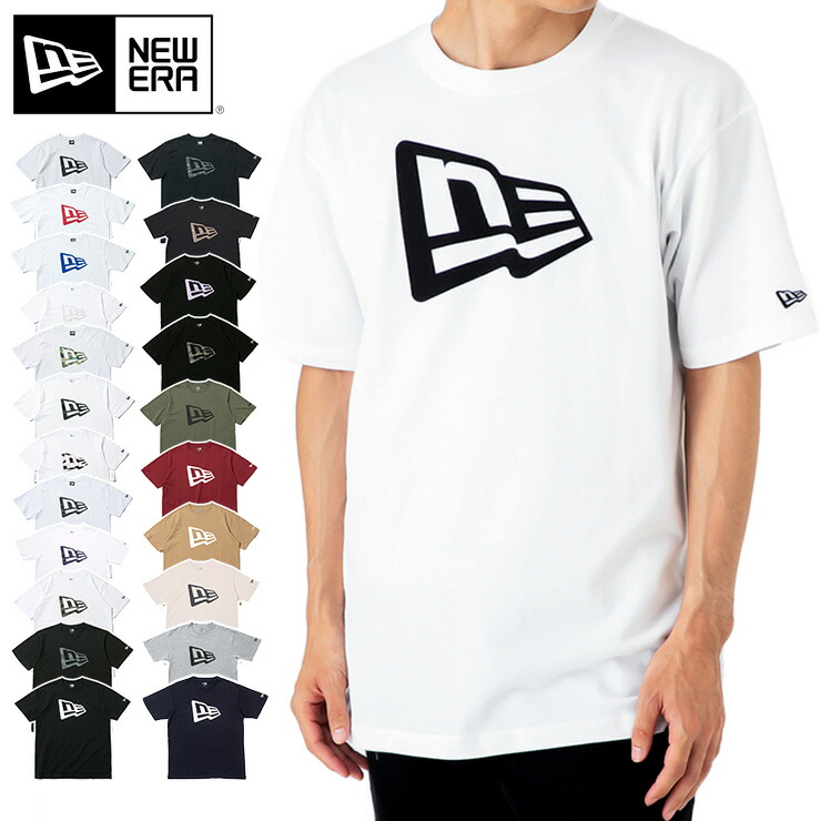 楽天市場 ニューエラ Tシャツ 半袖 New Era クルーネック Onspotz 別注 黒 白 ベージュ 綿 コットン メンズ レディース ブランド 大きいサイズ オーバーサイズ おしゃれ かっこいい 人気 春夏秋冬 ニューエラー 正規品 小さいサイズ ユニセックス 男女兼用 ストリート