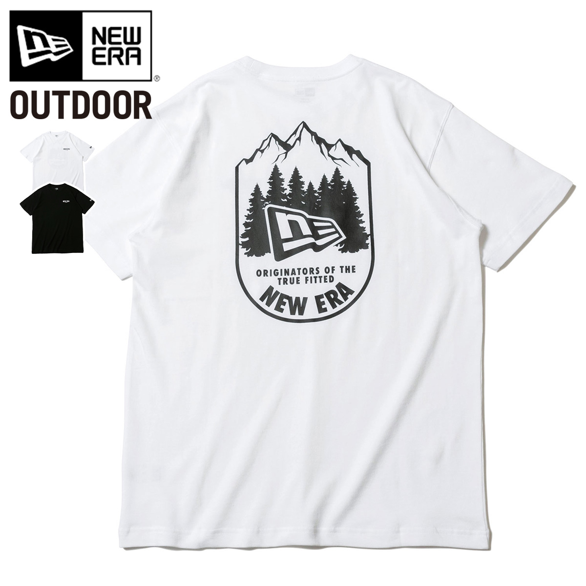 楽天市場 ニューエラ New Era アウトドア Outdoor Tシャツ S S Cotton Tee おしゃれ ストリート ブランド シンプル ワンポイント 半袖 春夏秋冬 メンズ レディース 帽子屋ｏｎｓｐｏｔｚ