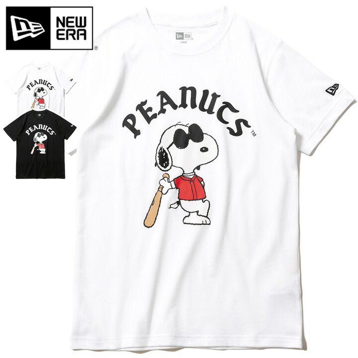 楽天市場 ニューエラ New Era Apparel ピーナッツ ベースボール ジョークール サングラス スヌーピー 半袖 Tシャツ S S Cotton Tee 春夏秋冬 メンズ レディース 帽子屋ｏｎｓｐｏｔｚ