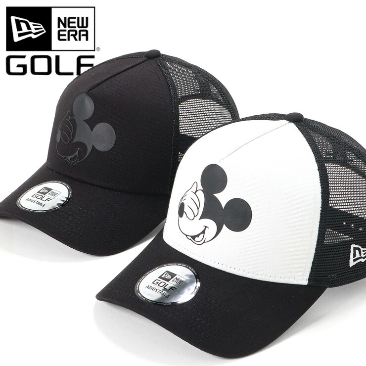 楽天市場 ニューエラ New Era ゴルフ Golf コラボ ディズニー メッシュキャップ 9forty A Frame Trucker 帽子 ぼうし おしゃれ ストリート ブランド サイズ調整 大きいサイズ 春夏秋冬 メンズ レディース 帽子屋ｏｎｓｐｏｔｚ