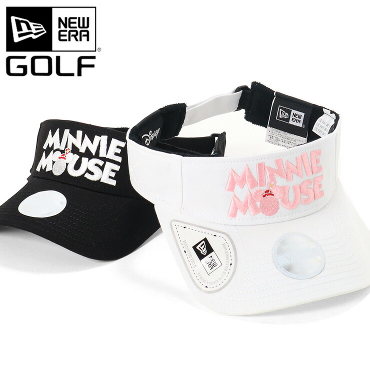 楽天市場 ニューエラ New Era ゴルフ Golf コラボ ディズニー サンバイザー Sun Visor ミニーマウス On Par ボールマーカー 帽子 ぼうし おしゃれ ストリート ブランド サイズ調整 大きいサイズ 春夏秋冬 メンズ レディース 帽子屋ｏｎｓｐｏｔｚ