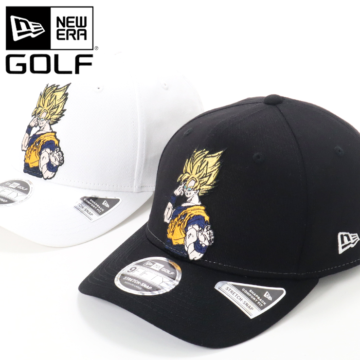 楽天市場 ニューエラ New Era Golf キャップ ドラゴンボールz ゴルフ 瞬間移動 孫 悟空 9fifty Strech Snap 春夏秋冬 メンズ レディース 帽子屋ｏｎｓｐｏｔｚ