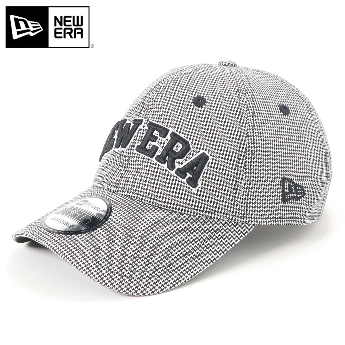 楽天市場 ニューエラ New Era ゴルフ Golf キャップ 9thirty ハウンドトゥース On Par 帽子 ぼうし おしゃれ ストリート ブランド サイズ調整 大きいサイズ 春夏秋冬 メンズ レディース 帽子屋ｏｎｓｐｏｔｚ