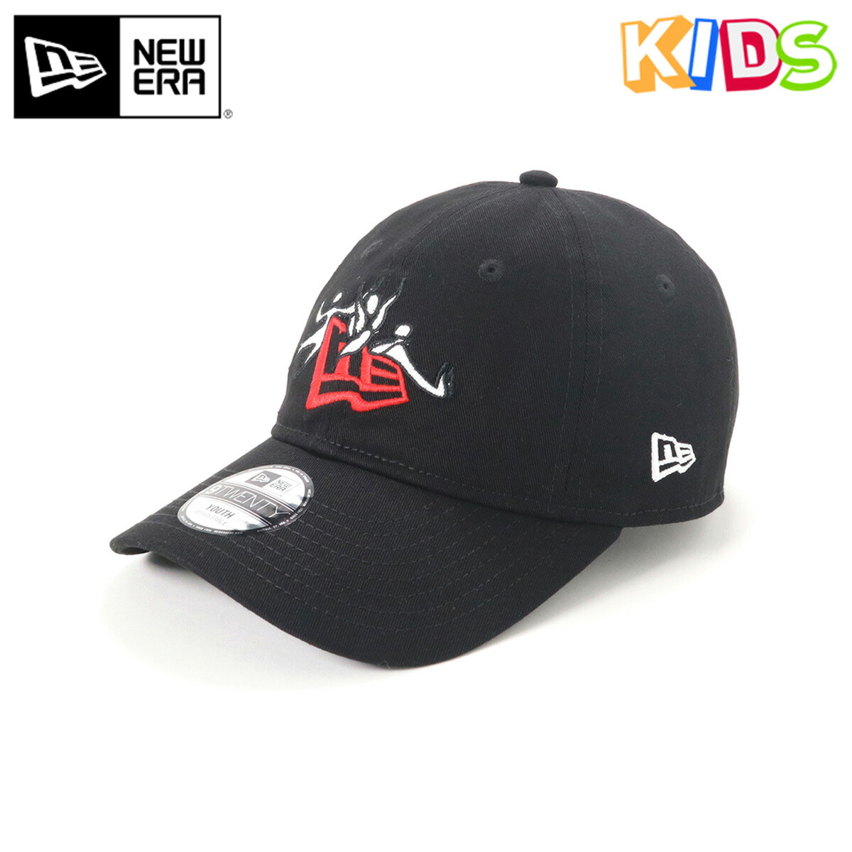 楽天市場 ニューエラ キャップ キッズ New Era Cap Kids Youth 59fifty ベースボールキャップ 帽子 コラボ 岡本太郎 太陽の塔 グッズ 黒 ブランド 男の子 女の子 人気 かっこいい おしゃれ 親子 春 夏 秋 冬 ニューエラー 正規品 ボーイズ ガールズ ストリート