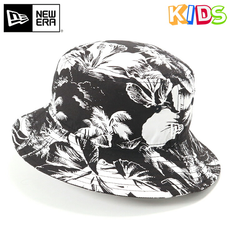 正規品販売 ニューエラ ハット キッズ New Era Kids Hat Youth バケットハット 黒 帽子 ブランド 男の子 女の子 人気 かっこいい おしゃれ 親子 春 夏 秋 冬 ニューエラー 正規品 ボーイズ ガールズ プレゼント