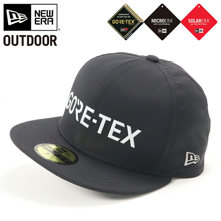 Sale ニューエラ キャップ アウトドア New Era Outdoor Cap 59fifty ベースボールキャップ メンズ レディース 帽子 黒 ナイロン ゴアテックス 大きいサイズ ブランド 深め おしゃれ かっこいい 人気 春 夏 秋 冬 ニューエラー 正規品 ユニセックス 男女兼用 オール