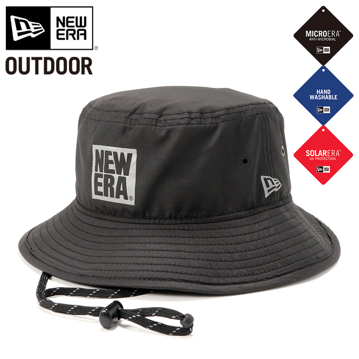 ニューエラ アウトドア アドベンチャーハット NEW ERA OUTDOOR HAT メンズ レディース 帽子 黒 大きいサイズ ブランド 深め  おしゃれ かっこいい 人気 春 夏 秋 冬 ニューエラー 正規品 ユニセックス 男女兼用 オールシーズン ストリート コーデ キャンプ フェス  【高額売筋】