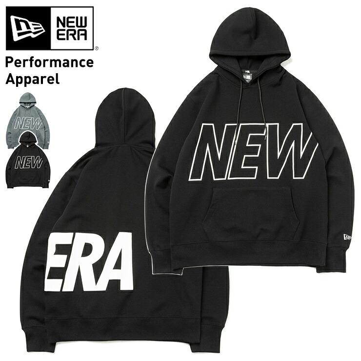 楽天市場】ニューエラ トレーナー NEW ERA クルーネック 黒 綿