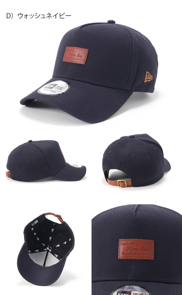 【楽天市場】ニューエラ キャップ NEW ERA CAP 9FORTY A-Frame レザーパッチ メンズ レディース 帽子 ONSPOTZ