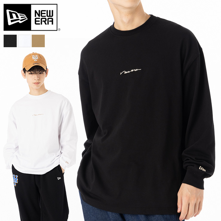 【楽天市場】ニューエラ Tシャツ 長袖 NEW ERA クルーネック ロン 