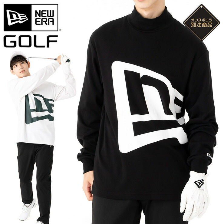 楽天市場】ニューエラ ゴルフ ウェア NEW ERA GOLF 長袖 セーター 黒