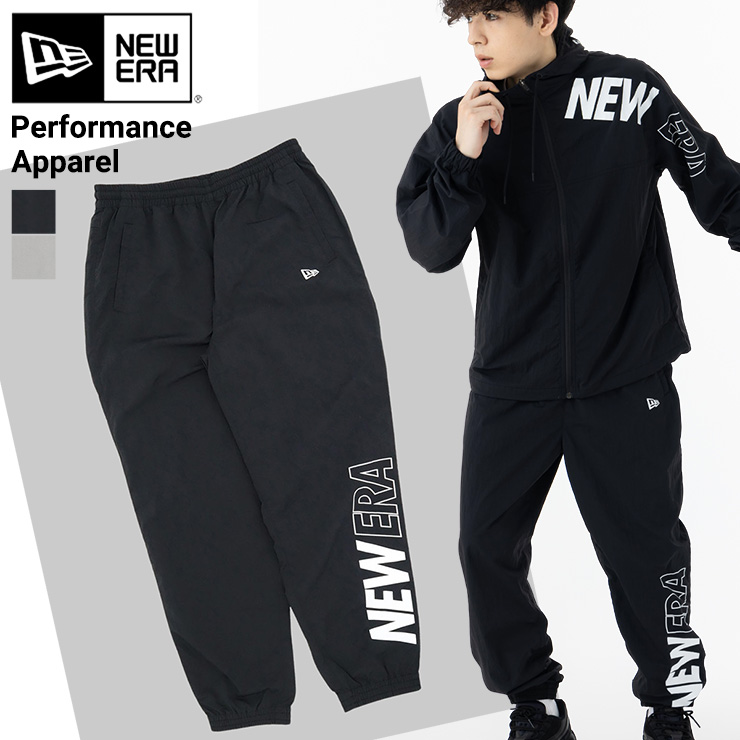 ニューエラ　ブラックパンツ ポケット付き シンプルデザイン　new era 楽天市場】ニューエラ パンツ NEW ERA オーバーサイズド