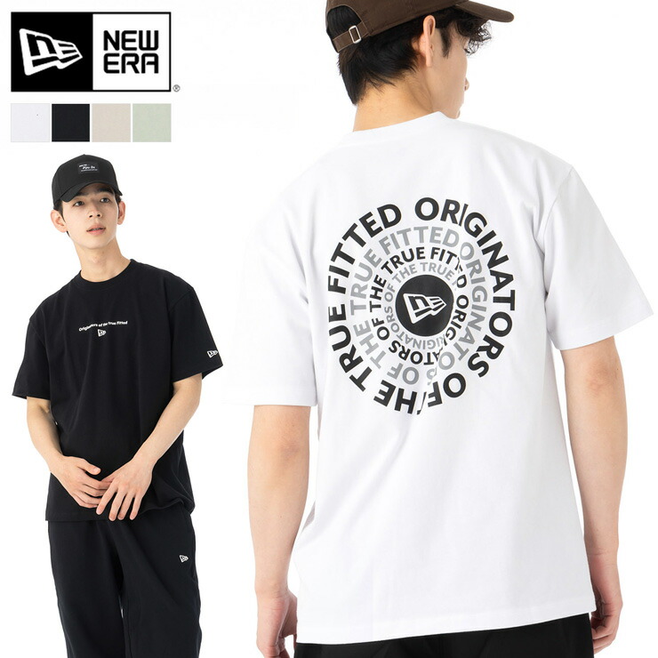 楽天市場】ニューエラ Tシャツ 長袖 NEW ERA クルーネック ロンT