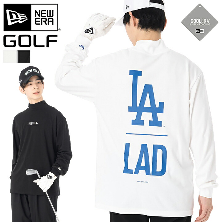 ニューエラ ゴルフ ウェア NEW ERA GOLF 長袖 黒 白 コットン 綿 メンズ レディース ブランド おしゃれ かっこいい 人気 オーバーサイズ 春 夏 秋 冬 ニューエラー 正規品 大きい 小さい サイズ ユニセックス 男女兼用 ストリート 夏用｜ＯＮＳＰＯＴＺ