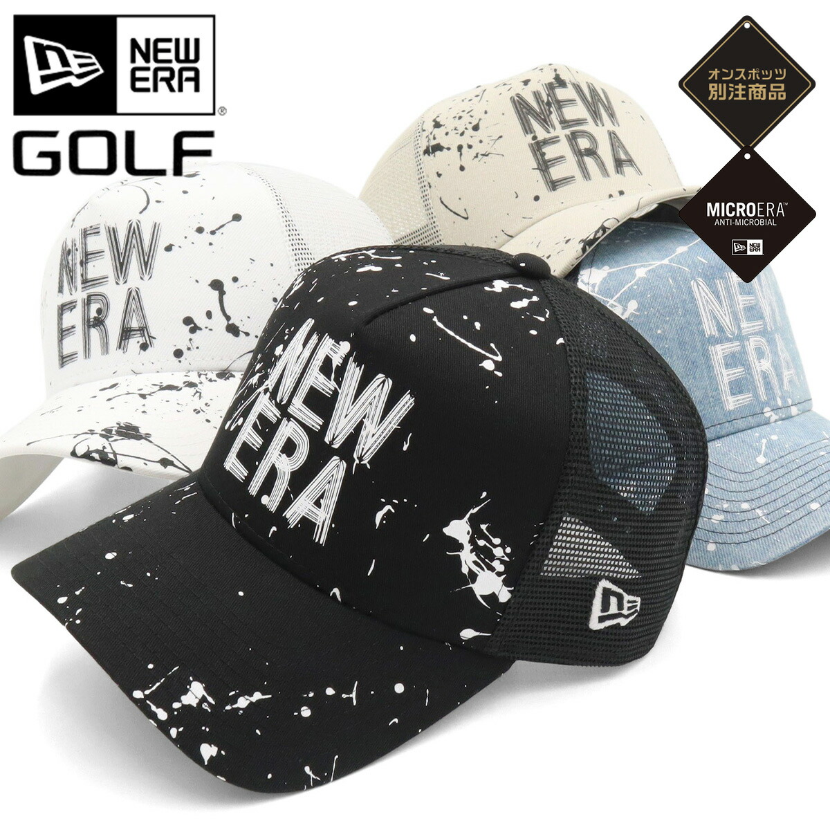 楽天市場】ニューエラ ゴルフ キャップ NEW ERA GOLF CAP 9FORTY