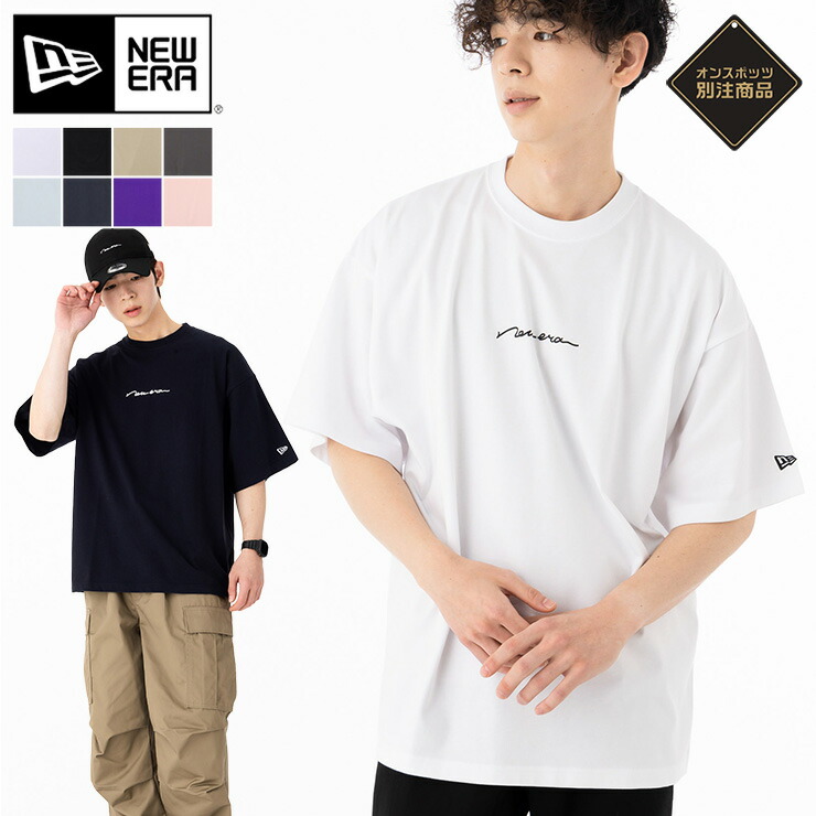 楽天市場】ニューエラ Tシャツ 長袖 NEW ERA クルーネック ロンT