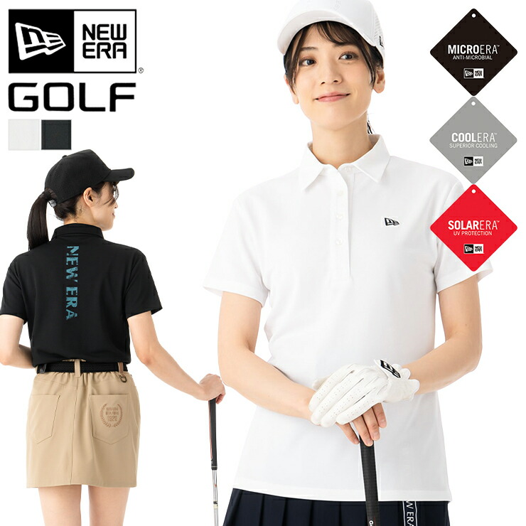 NEW ERA ポロシャツ GOLF/ニューエラゴルフ 半袖ポロシャツ