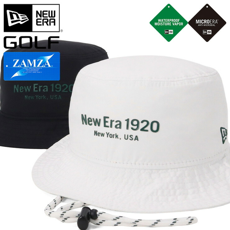 楽天市場】ニューエラ ゴルフ バケットハット NEW ERA GOLF HAT バケハ