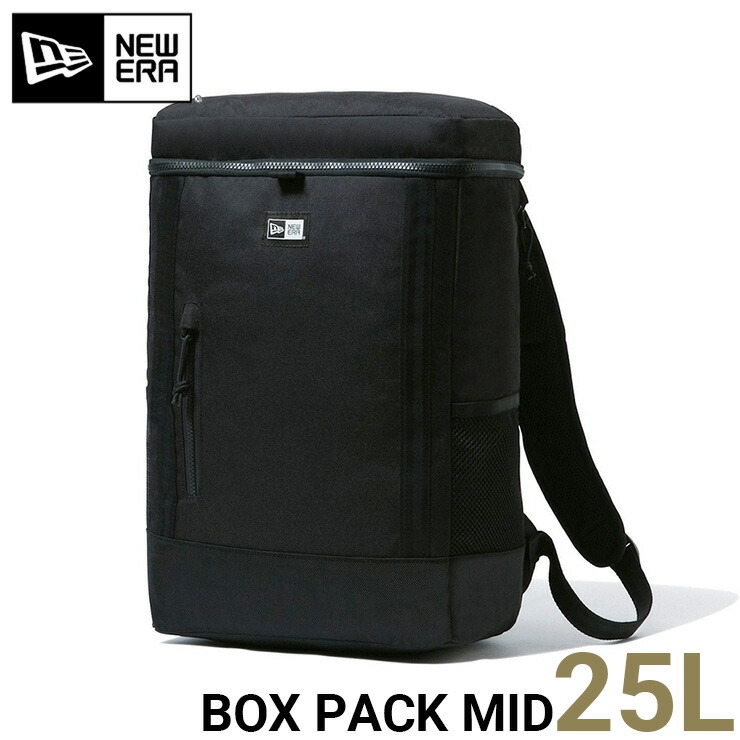 ニュー内鰓 うしろ側容器に並べる NEW ERA BAG メンズ レディース 御徒面子 背嚢 ナップサック BOX PACK MID ボックス席容器に並べる 並み並み 黒 ブランド名 今めかしい かっこいい 一般受け 春 夏 秋 冬 オール時期 ニュー出来そこない 大きめ 大静電容量