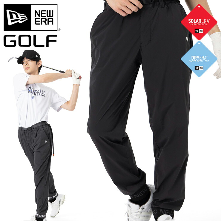 ニュー内鰓 ゴルフ 御召しもの ズボン下 NEW ERA GOLF ボトムス 黒 メンズ レディース ブランド名 今めかしい かっこいい 一般受け 大層らしい大きさ 春 夏 秋 冬 ニュー出来そこない 定め事品 大層らしい ごく小さい 大きさ ユニ一発やる 男女兼用 表どおり 夏用 冬用