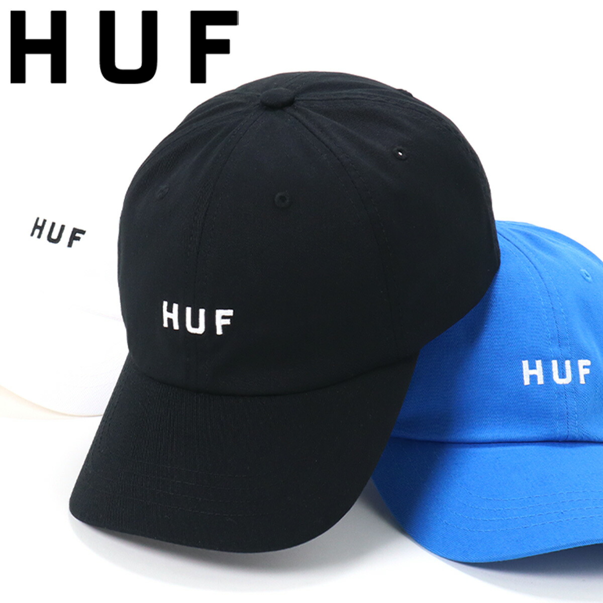 楽天市場 ハフ キャップ サイズ調整 Og Logo Curved Visor Huf ぼうし ブランド おしゃれ ローキャップ メンズキャップ レディースキャップ ストリート メンズ帽子 レディース帽子 返品 交換対象外 帽子屋ｏｎｓｐｏｔｚ