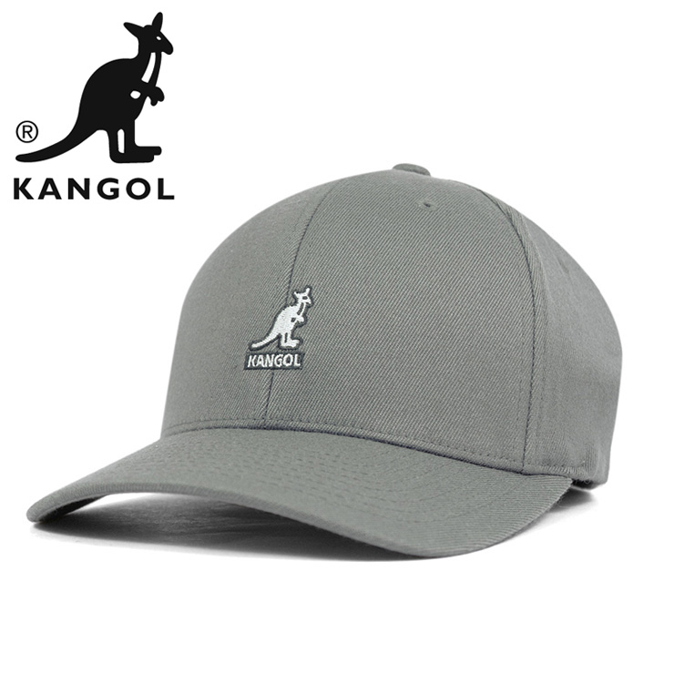 【楽天市場】カンゴール キャップ ベースボール ウール フレックスフィット ダークフランネル KANGOL 帽子 ぼうし グレー おしゃれ