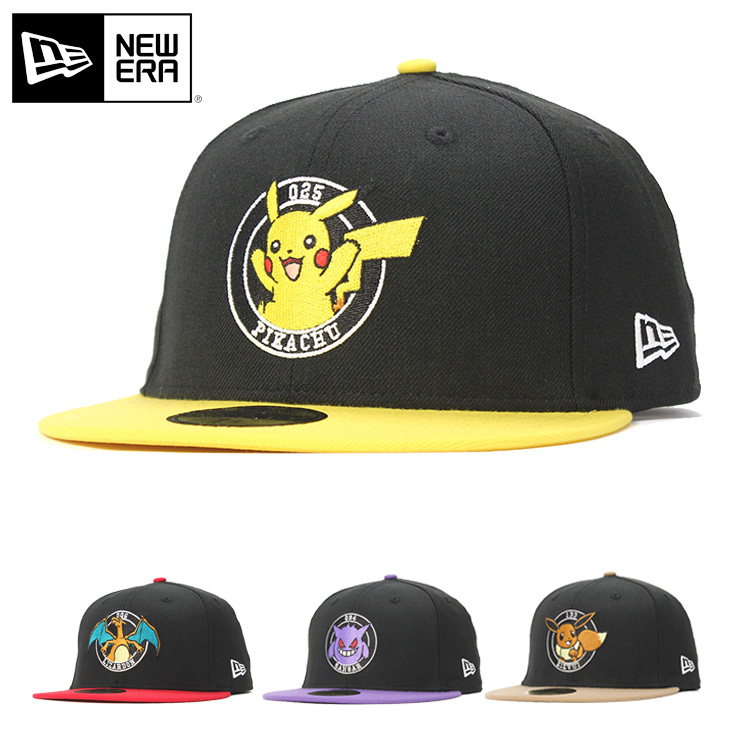 楽天市場 ニューエラ ポケモン コラボ キャップ 59fifty Circle Pikachu Pokemon ブラック ぼうし ベースボールキャップ ブランド おしゃれ ストリート Newera ニューエラキャップ メンズキャップ レディースキャップ 黒 帽子屋ｏｎｓｐｏｔｚ