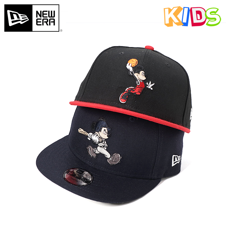 楽天市場 ニューエラ キッズ ディズニー コラボ キャップ スナップバック 9fifty Mickey Basketball New Era Youth Disney ぼうし New Era ブランド おしゃれ ストリート Newera キッズ 子供 子供用 こども 帽子屋ｏｎｓｐｏｔｚ