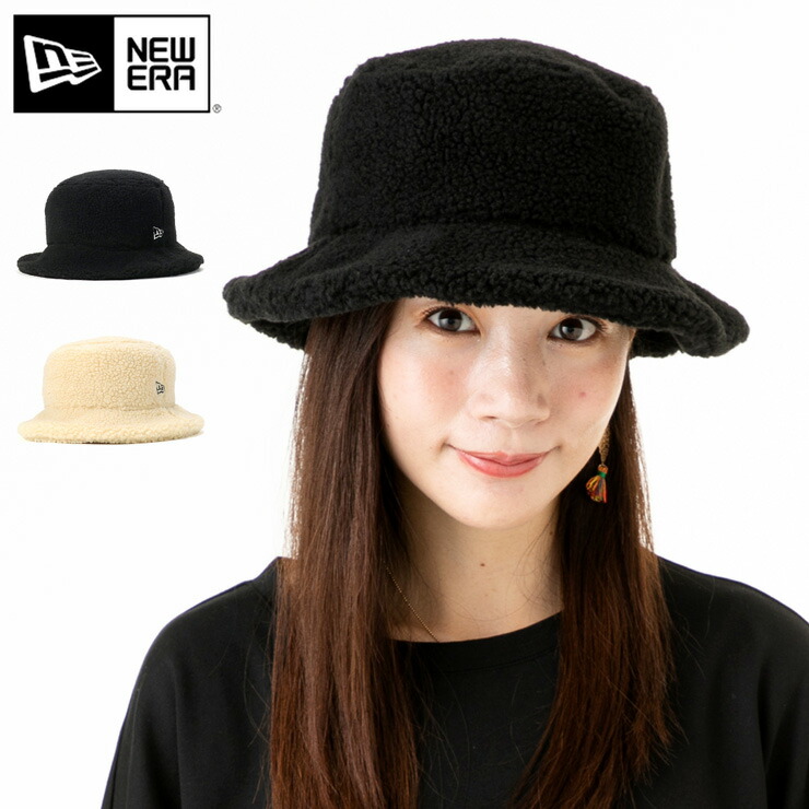 楽天市場 ニューエラ バケットハット Bucket 01 Boa Fleece New Era