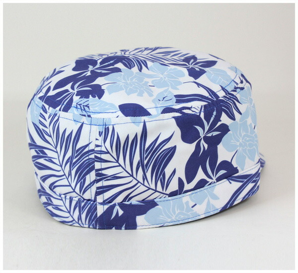 floral flat cap