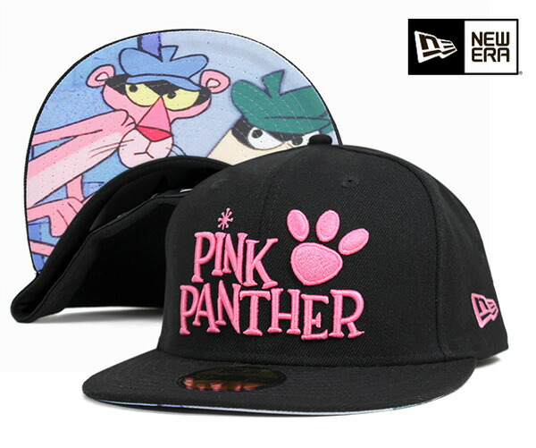 onspotz Rakuten Global Market New era x Pink Panther Cap logo Black