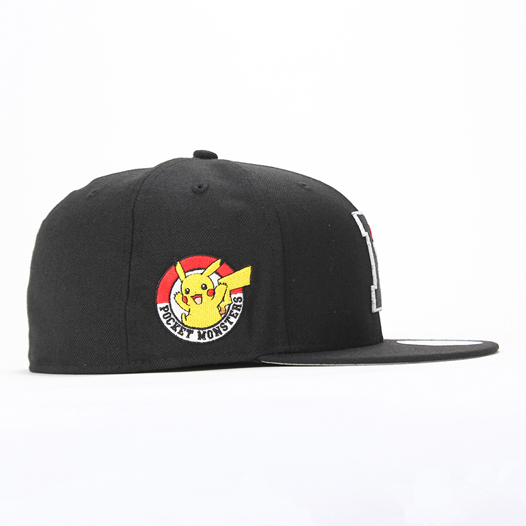 楽天市場 ニューエラ ポケモン コラボ キャップ 59fifty P Pikachu ブラック New Era Pokemon ぼうし ニューエラキャップ ブランド 秋冬 おしゃれ ストリート メンズキャップ レディースキャップ メンズ帽子 レディース帽子 黒 キャラクター ピカチュウ 帽子屋