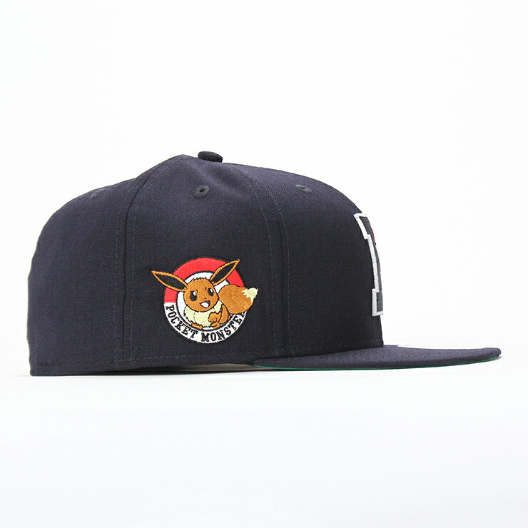 楽天市場 ニューエラ ポケモン コラボ キャップ 59fifty P Eievui ネイビー New Era Pokemon ぼうし ニューエラキャップ ブランド 秋冬 おしゃれ ストリート メンズキャップ レディースキャップ メンズ帽子 レディース帽子 キャラクター イーブイ 帽子屋ｏｎｓｐｏｔｚ