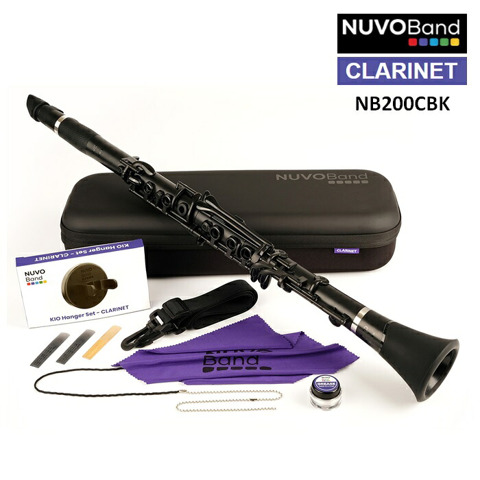 NUVO/プラスチック製クラリネット【NB200CBK】ヌーボ ヌーヴォ プラ製｜音楽大陸
